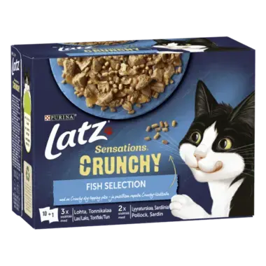 Latz® Sensations Crunchy Fish Selection i géle