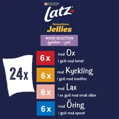 Latz® Sensations Jellies Mixed Selection i géle