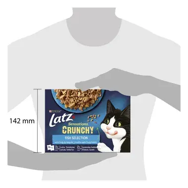 Latz® Sensations Crunchy Fish Selection i géle