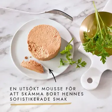 GOURMET® Gold Mousse med Tonfisk, Lever, Kalkon & Ox