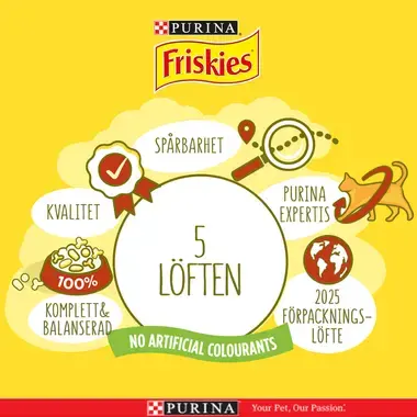 Friskies® Adult med Lax och Grönsaker