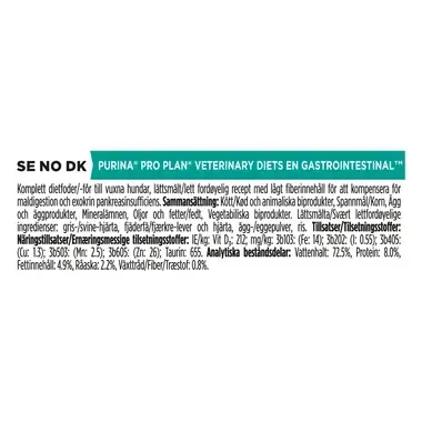 PRO PLAN® VETERINARY DIETS Canine EN Gastrointestinal (Våtfoder)