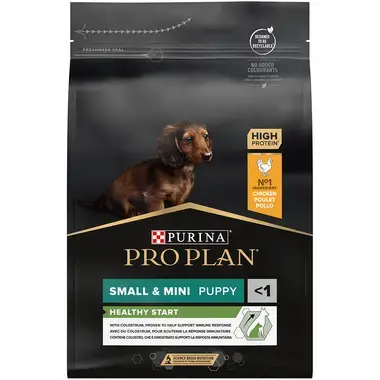 PRO PLAN® Small & Mini Puppy Healthy Start Rik på Kyckling