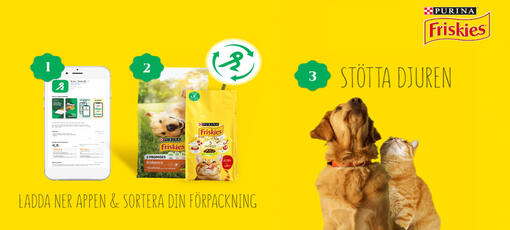 Purina Friskies partnerskap med Bower